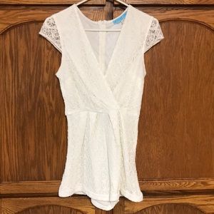 White romper